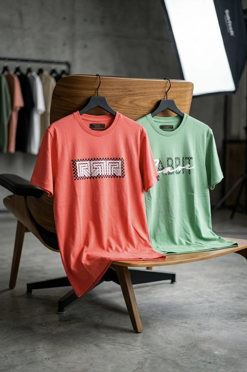 PREMIUM MENS COTTON BIO WASHED ROUND NECK WITH HIGH DENSITY NON PVC PRINT - Image 7