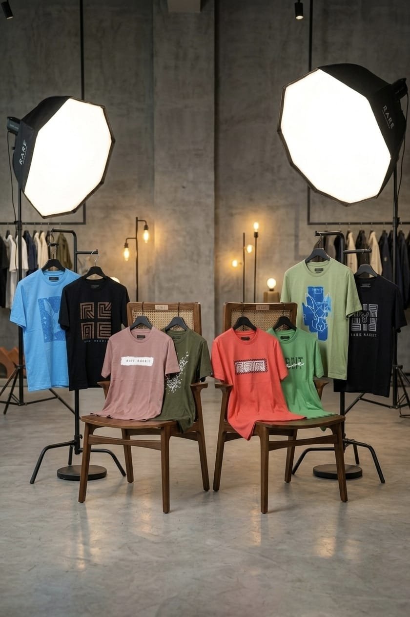 PREMIUM MENS COTTON BIO WASHED ROUND NECK WITH HIGH DENSITY NON PVC PRINT - Image 3