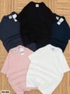 COTTON ROUND NECK LYCRA T-SHIRT
