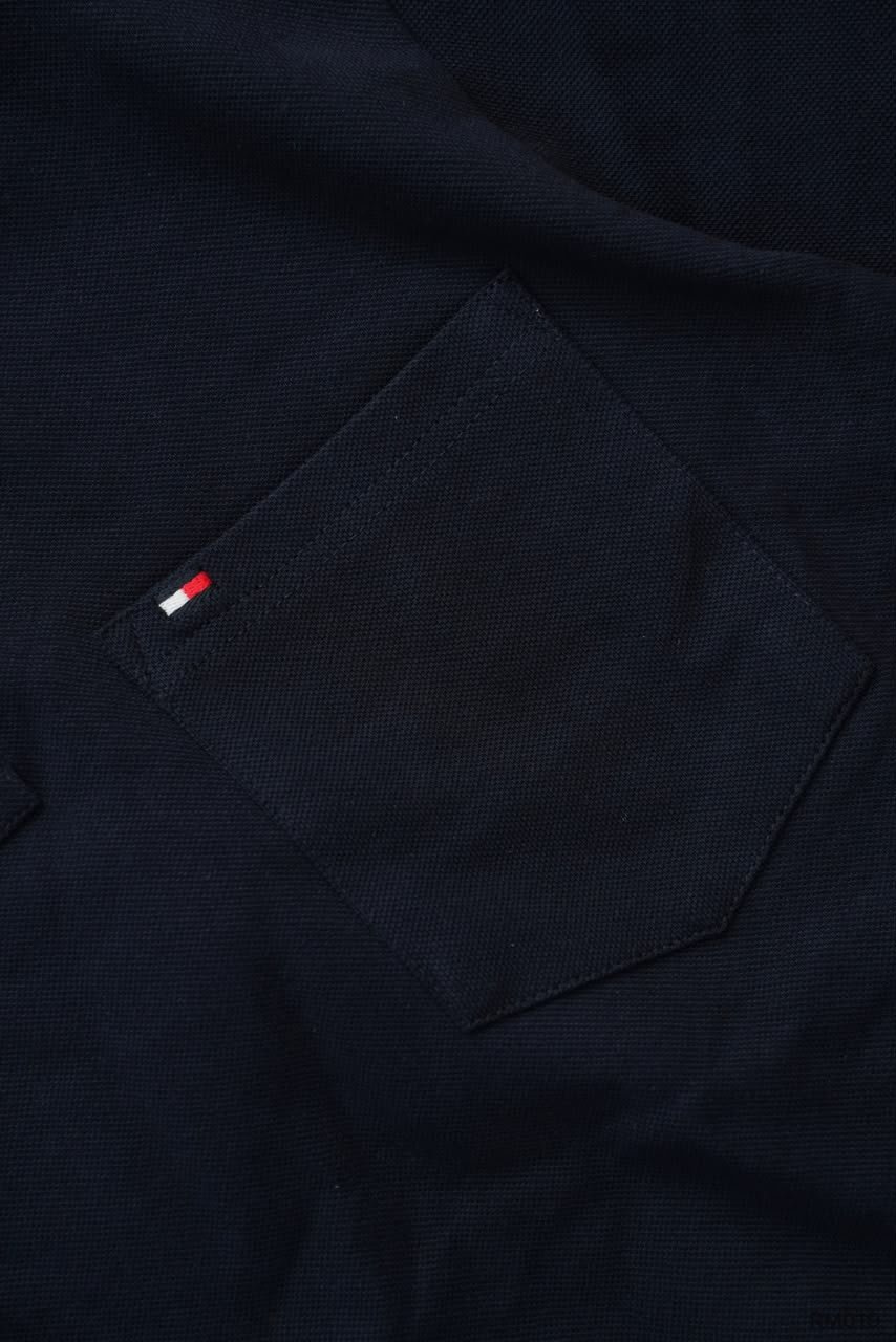 MENS HALF SLEEVE POCKET COLLAR WITH EMBROIDERY LOGO - Image 8