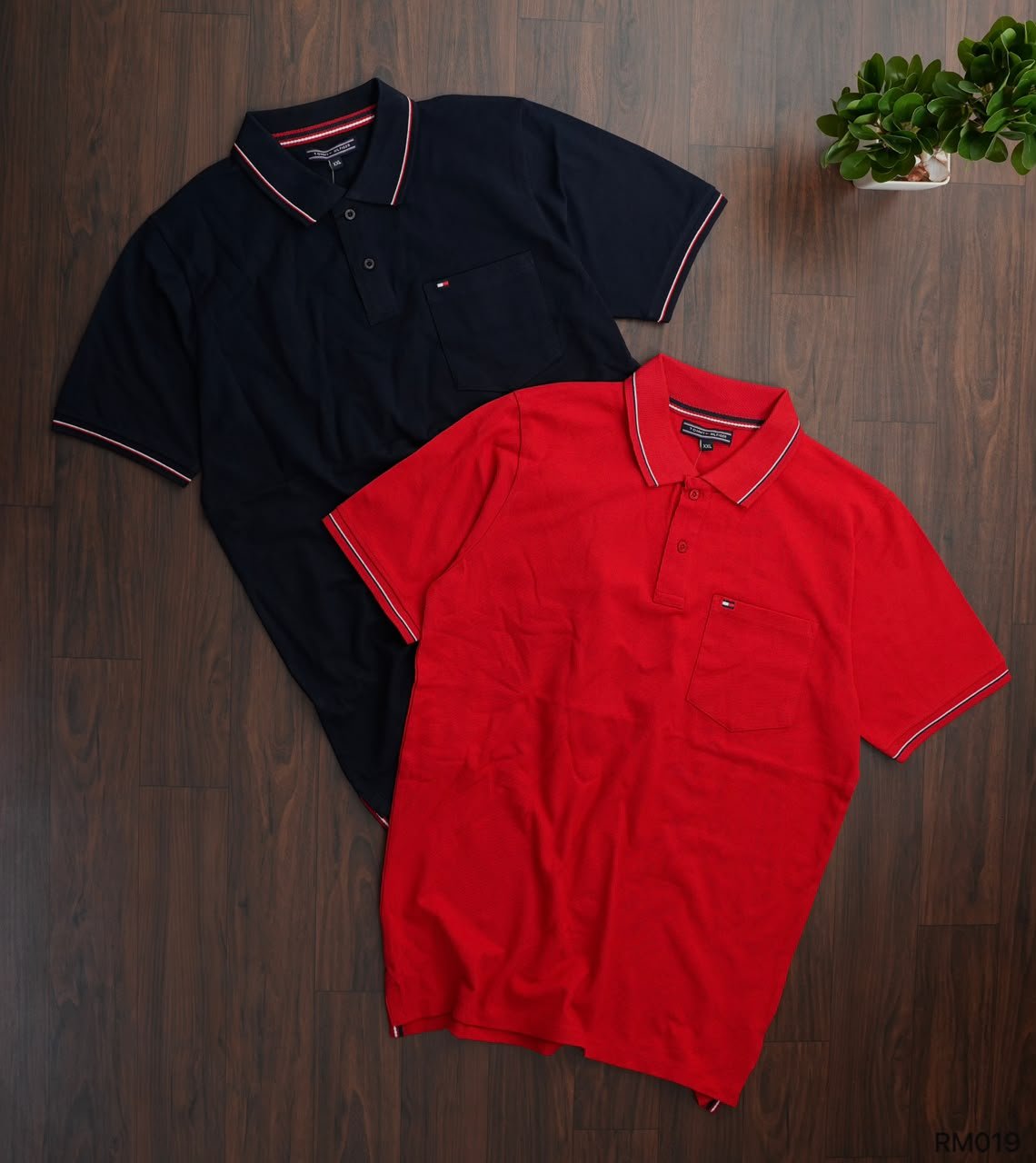 MENS HALF SLEEVE POCKET COLLAR WITH EMBROIDERY LOGO - Image 7